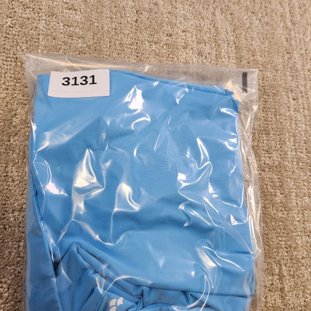 Scales Golf Polo Shirt Men XXL Performance Quick Dry 4 Way Stretch Blue Cooling - Picture 9 of 9